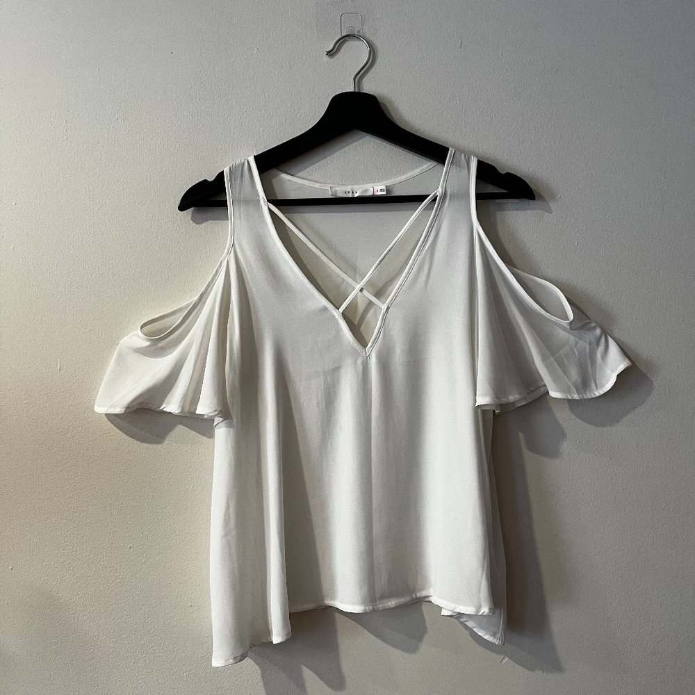 Lush white tank